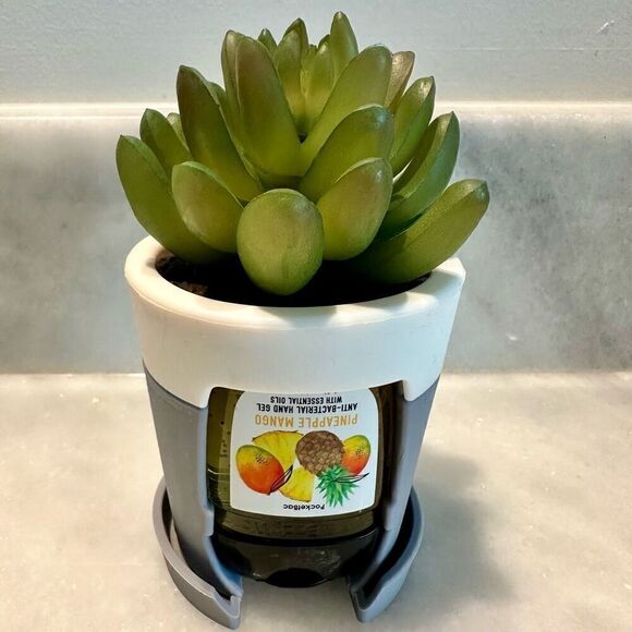 Very Rare Bath and Bodyworks Lifelike Cactus Succulent Plant Pocket Bac Holder D - Picture 2 of 3